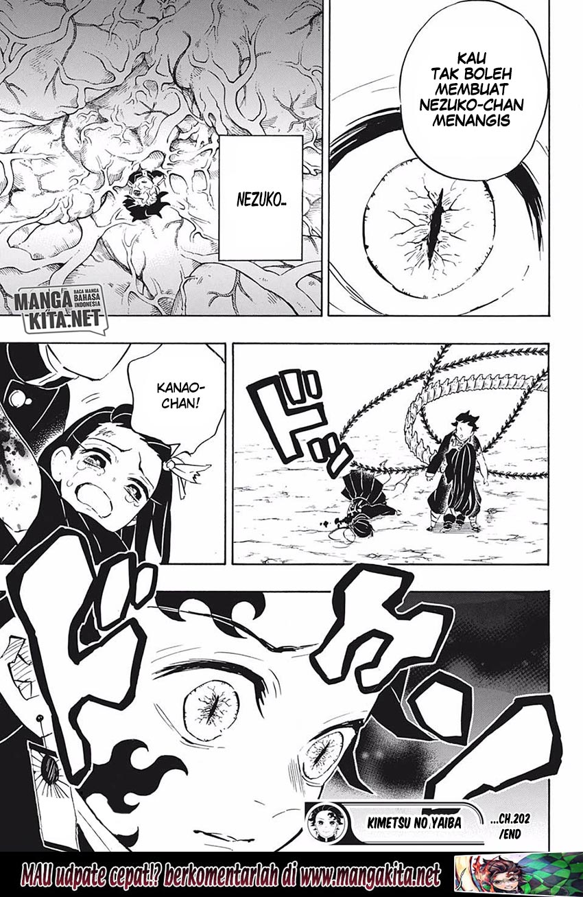 Kimetsu no Yaiba Chapter 202 Bahasa Indonesia